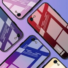 IZMAEL Puzdro Gradient Glass pre Apple iPhone 7/iPhone 8/iPhone SE 2020/iPhone SE 2022 - Ružová KP10467