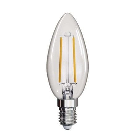 EMOS LED žiarovka Z74200 Žárovka LED Filament Candle, 2W, E14, teplá bílá