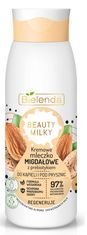 Bielenda BEAUTY MILKY Mandľové mlieko + Probiotiká regeneračné sprchové mlieko 400ml