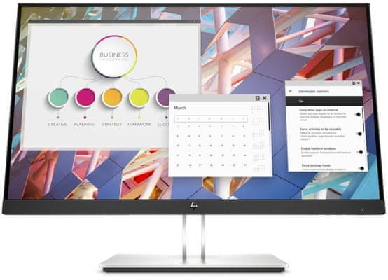  monitor HP E27 G4 (9VG71AA) širokouhlý displej 27 palcov 16:9 hdmi 