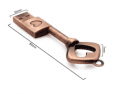 USB v tvare kľúča SRDCE bronz, 8 GB, USB 2.0