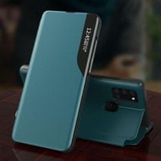 IZMAEL Elegantné knižkové puzdro View Case pre Samsung Galaxy A40 - Modrá KP10614