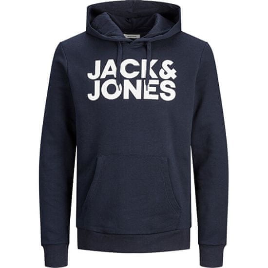 Jack&Jones Pánska mikina JJECORP 12152840 Navy Blaze r