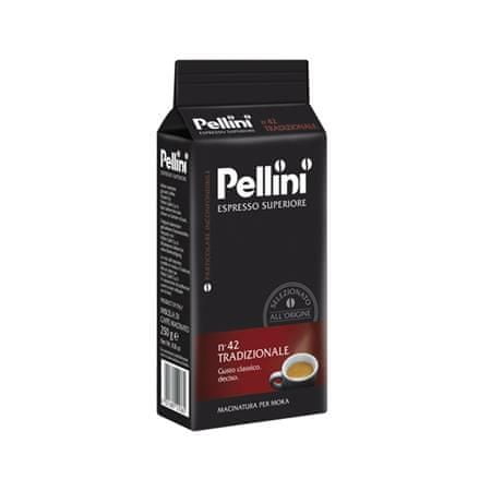 Pellini Káva mletá, pražená, 250 g, "Tradizionale", HUZZZZZZ011039513PEL