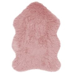 Flair DOPREDAJ: 120x170 cm Kusový koberec Faux Fur Sheepskin Pink 120x170