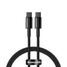BASEUS Data kábel USB-C / USB-C PD QC 100W 5A 2m, čierny