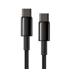 BASEUS Data kábel USB-C / USB-C PD QC 100W 5A 2m, čierny