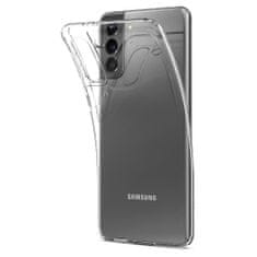 Spigen Liquid Crystal silikónový kryt na Samsung Galaxy S21, priesvitný