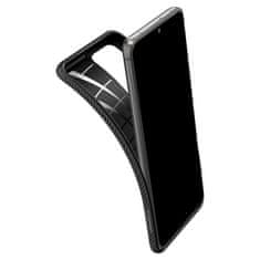 Spigen Liquid Air silikónový kryt na Samsung Galaxy S21 Ultra, čierny