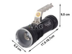 USB Baterka Bailong BL-T623 LED typu ZOOM CREE XM-L T6 E-218