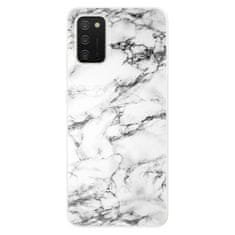 iSaprio Silikónové puzdro - White Marble 01 pre Samsung Galaxy A02s