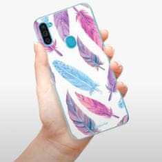 iSaprio Silikónové puzdro - Feather Pattern 10 pre Samsung Galaxy M11