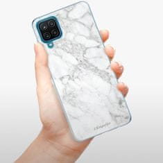 iSaprio Silikónové puzdro - SilverMarble 14 pre Samsung Galaxy A12