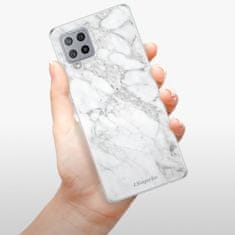 iSaprio Silikónové puzdro - SilverMarble 14 pre Samsung Galaxy A42