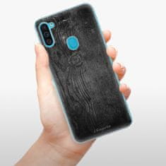 iSaprio Silikónové puzdro - Black Wood 13 pre Samsung Galaxy M11