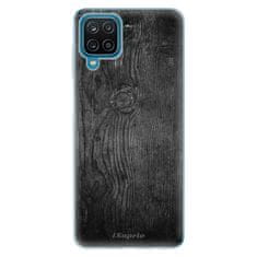 iSaprio Silikónové puzdro - Black Wood 13 pre Samsung Galaxy A12