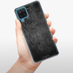 iSaprio Silikónové puzdro - Black Wood 13 pre Samsung Galaxy A12