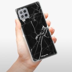 iSaprio Silikónové puzdro - Black Marble 18 pre Samsung Galaxy A42