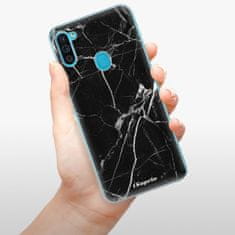 iSaprio Silikónové puzdro - Black Marble 18 pre Samsung Galaxy M11