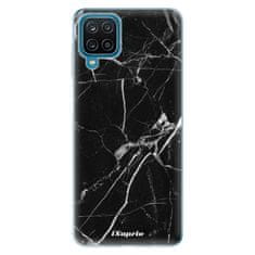 iSaprio Silikónové puzdro - Black Marble 18 pre Samsung Galaxy A12