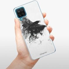 iSaprio Silikónové puzdro - Dark Bird 01 pre Samsung Galaxy A12