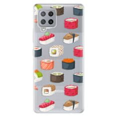 iSaprio Silikónové puzdro - Sushi Pattern pre Samsung Galaxy A42