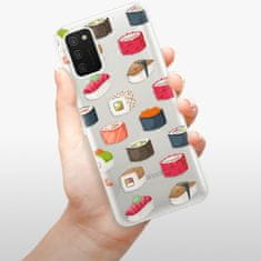 iSaprio Silikónové puzdro - Sushi Pattern pre Samsung Galaxy A02s
