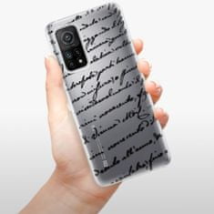 iSaprio Silikónové puzdro - Handwriting 01 - black pre Xiaomi Mi 10T / Mi 10T Pro