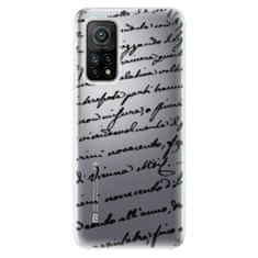 iSaprio Silikónové puzdro - Handwriting 01 - black pre Xiaomi Mi 10T / Mi 10T Pro