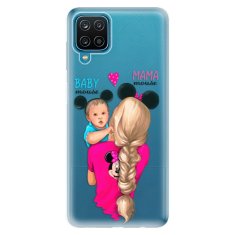 iSaprio Silikónové puzdro - Mama Mouse Blonde and Boy pre Samsung Galaxy A12