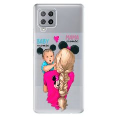 iSaprio Silikónové puzdro - Mama Mouse Blonde and Boy pre Samsung Galaxy A42