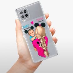 iSaprio Silikónové puzdro - Mama Mouse Blonde and Boy pre Samsung Galaxy A42