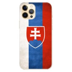 iSaprio Silikónové puzdro - Slovakia Flag pre Apple iPhone 12 Pro Max