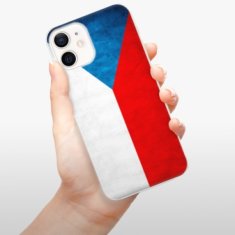 iSaprio Silikónové puzdro - Czech Flag pre Apple iPhone 12