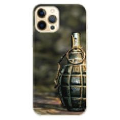 iSaprio Silikónové puzdro - Grenade pre Apple iPhone 12 Pro