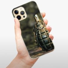 iSaprio Silikónové puzdro - Grenade pre Apple iPhone 12 Pro Max