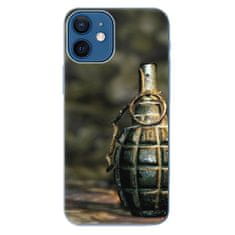 iSaprio Silikónové puzdro - Grenade pre Apple iPhone 12 Mini