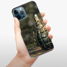 iSaprio Silikónové puzdro - Grenade pre Apple iPhone 12 Pro Max