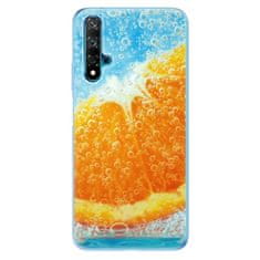 iSaprio Silikónové puzdro - Orange Water pre Huawei Nova 5T