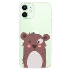 iSaprio Silikónové puzdro - Brown Bear pre Apple iPhone 12 Mini