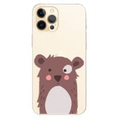 iSaprio Silikónové puzdro - Brown Bear pre Apple iPhone 12 Pro