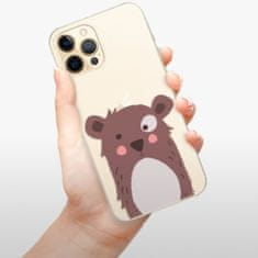 iSaprio Silikónové puzdro - Brown Bear pre Apple iPhone 12 Pro