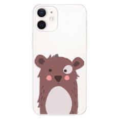 iSaprio Silikónové puzdro - Brown Bear pre Apple iPhone 12 Mini