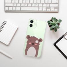 iSaprio Silikónové puzdro - Brown Bear pre Apple iPhone 12 Mini