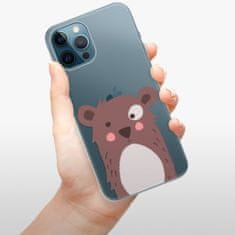 iSaprio Silikónové puzdro - Brown Bear pre Apple iPhone 12 Pro