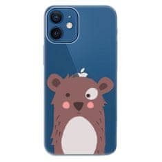 iSaprio Silikónové puzdro - Brown Bear pre Apple iPhone 12 Mini