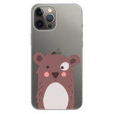 iSaprio Silikónové puzdro - Brown Bear pre Apple iPhone 12 Pro