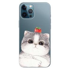 iSaprio Silikónové puzdro - Cat 03 pre Apple iPhone 12 Pro Max