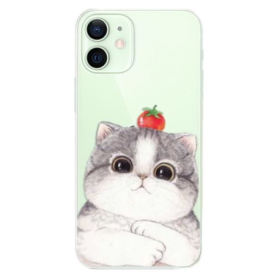 iSaprio Silikónové puzdro - Cat 03 pre Apple iPhone 12 Mini