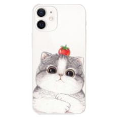 iSaprio Silikónové puzdro - Cat 03 pre Apple iPhone 12 Mini